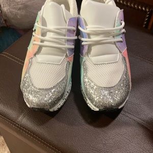 Sneakers shoes multicolored